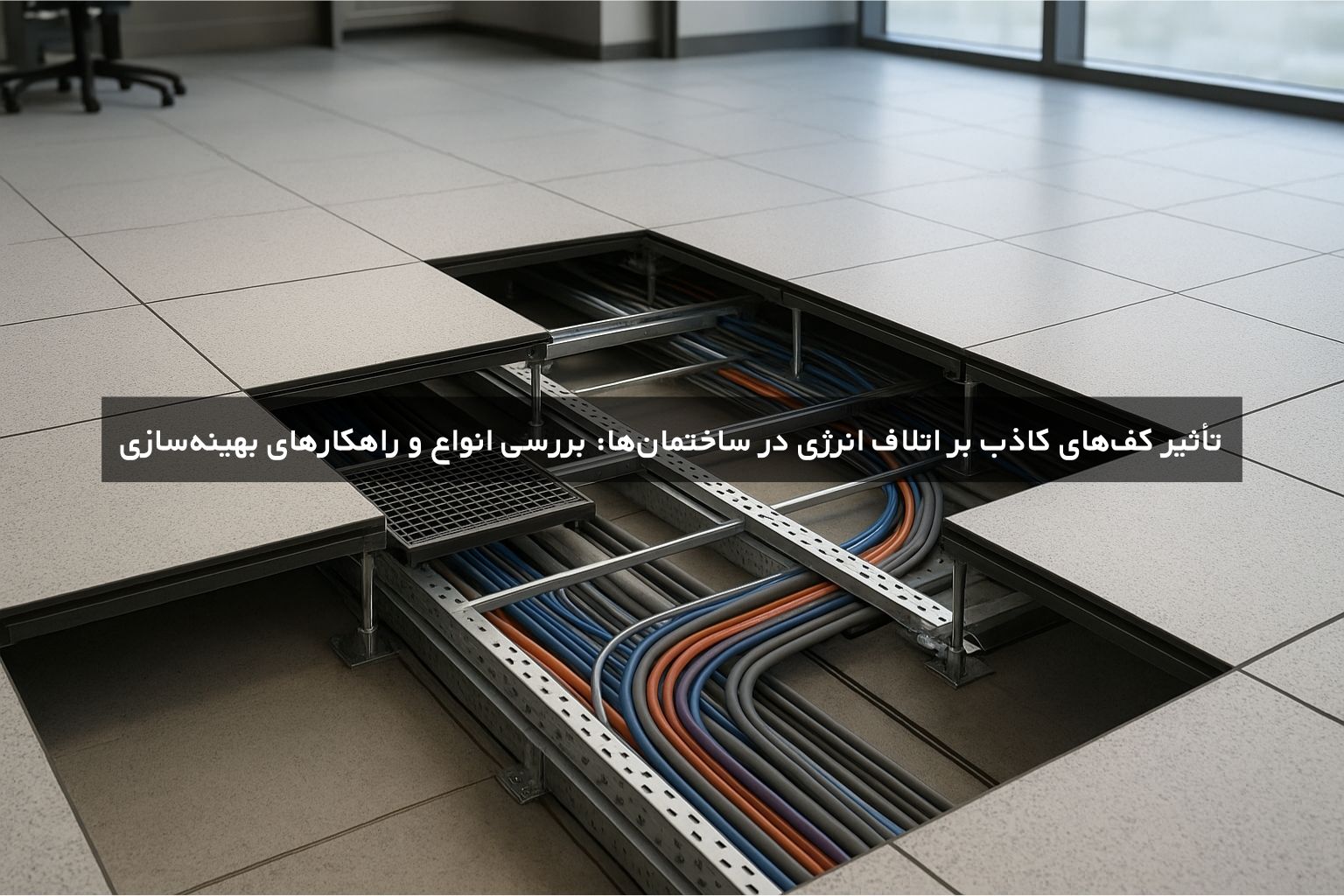 تأثیر کف‌های کاذب بر اتلاف انرژی در ساختمان‌ها: بررسی انواع و راهکارهای بهینه‌سازی