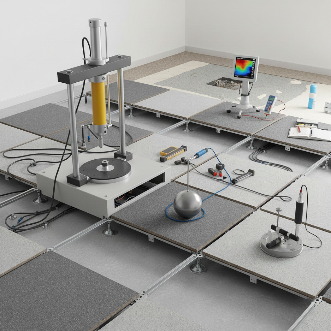 بهترین روش‌های تست کیفیت کف کاذب پیش از نصب