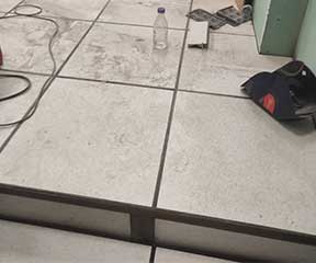 ارتقای کارایی با نصب کف کاذب در شرکت صدرا
